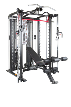 Inspire SCS Smith Cage System inclusief fitnessbank gebruikt 