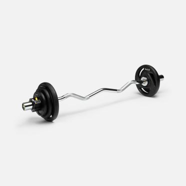 NUCCLR olympic curl bar set 41 KG 