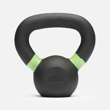 NUCCLR cast iron kettlebell 4 KG 