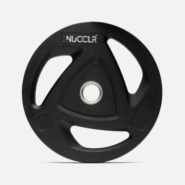 NUCCLR rubber weight plate 25 KG 