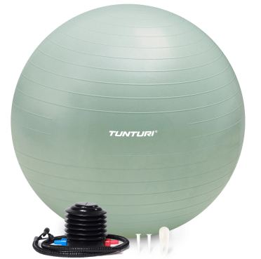 Tunturi fitnessbal anti burst mint inclusief pomp 