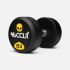 NUCCLR PU dumbbell set 22.5-30 KG  NUC1025-SET-22.5-30