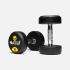 NUCCLR rubber dumbbell set 2.5-10 KG  NUC1027-SET-2.5-10