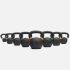 NUCCLR cast iron kettlebell 6 KG  NUC1028-6