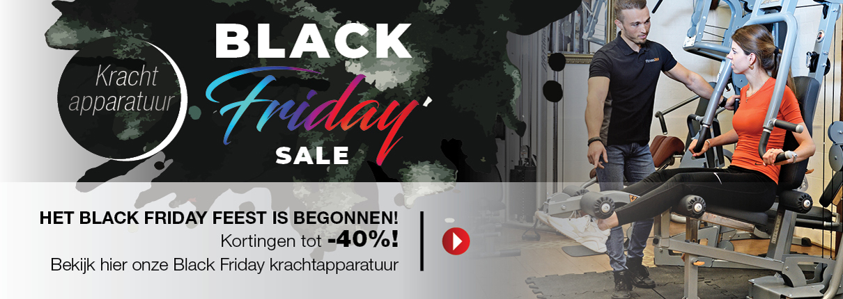 Black Friday krachtapparatuur